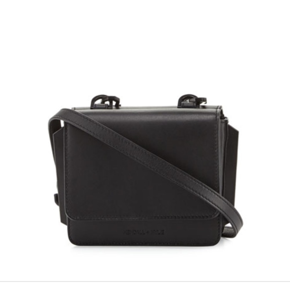 Kendall + Kylie Baxter Mini Leather Crossbody Bag